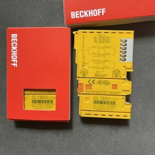 

NEW Beckhoff EL1904 4-Channel Digital Input Terminal Twin Safe 24V DC