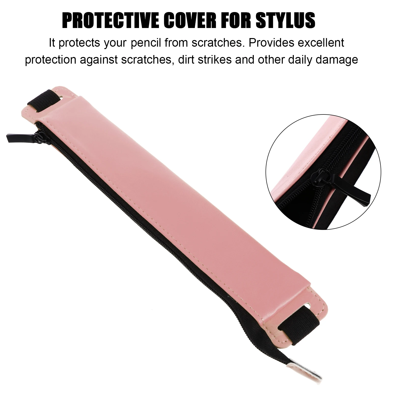 

1Pcs Pencil Holder Case Durable Protection Scratch Dirt Damage Elastic Band Secure Pencils Practical for Laptop Handbag
