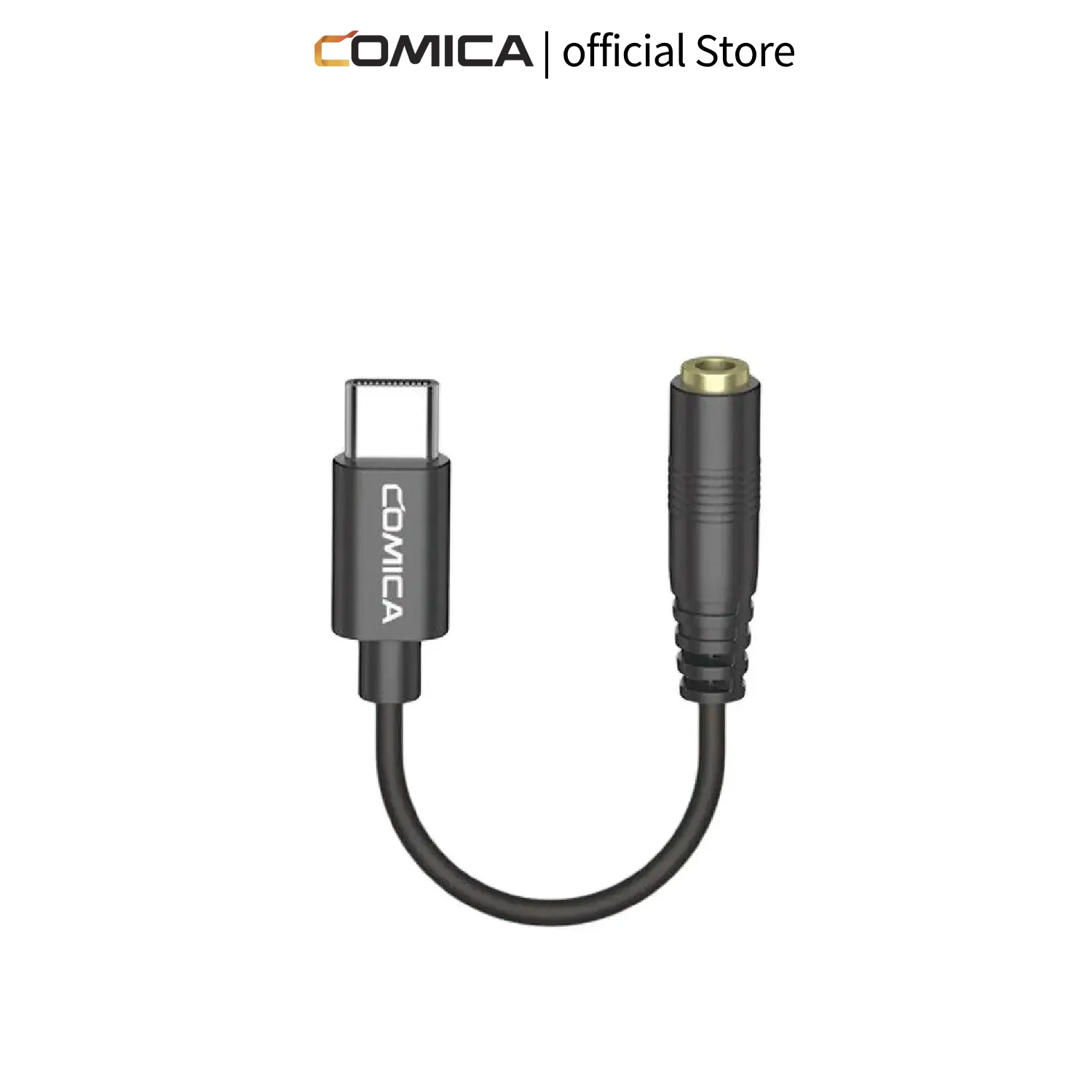 Comica CVM-SPX-UC 3,5 mm interfejs TRRS na USB-C kabel audio Mini kabel dźwiękowy Adapter kabla adaptera audio do mikrofonu