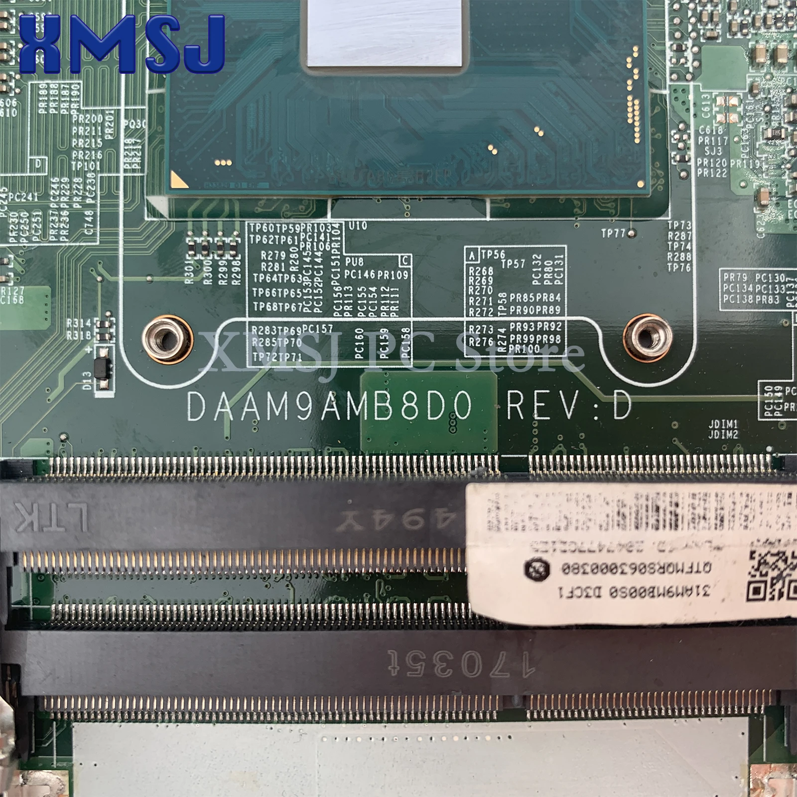 Материнская плата для ноутбука DELL Inspiron 15 7559 DAAM9AMB8D0 CN-0MPYPP 0MPYPP с фотографией i7-6700HQ