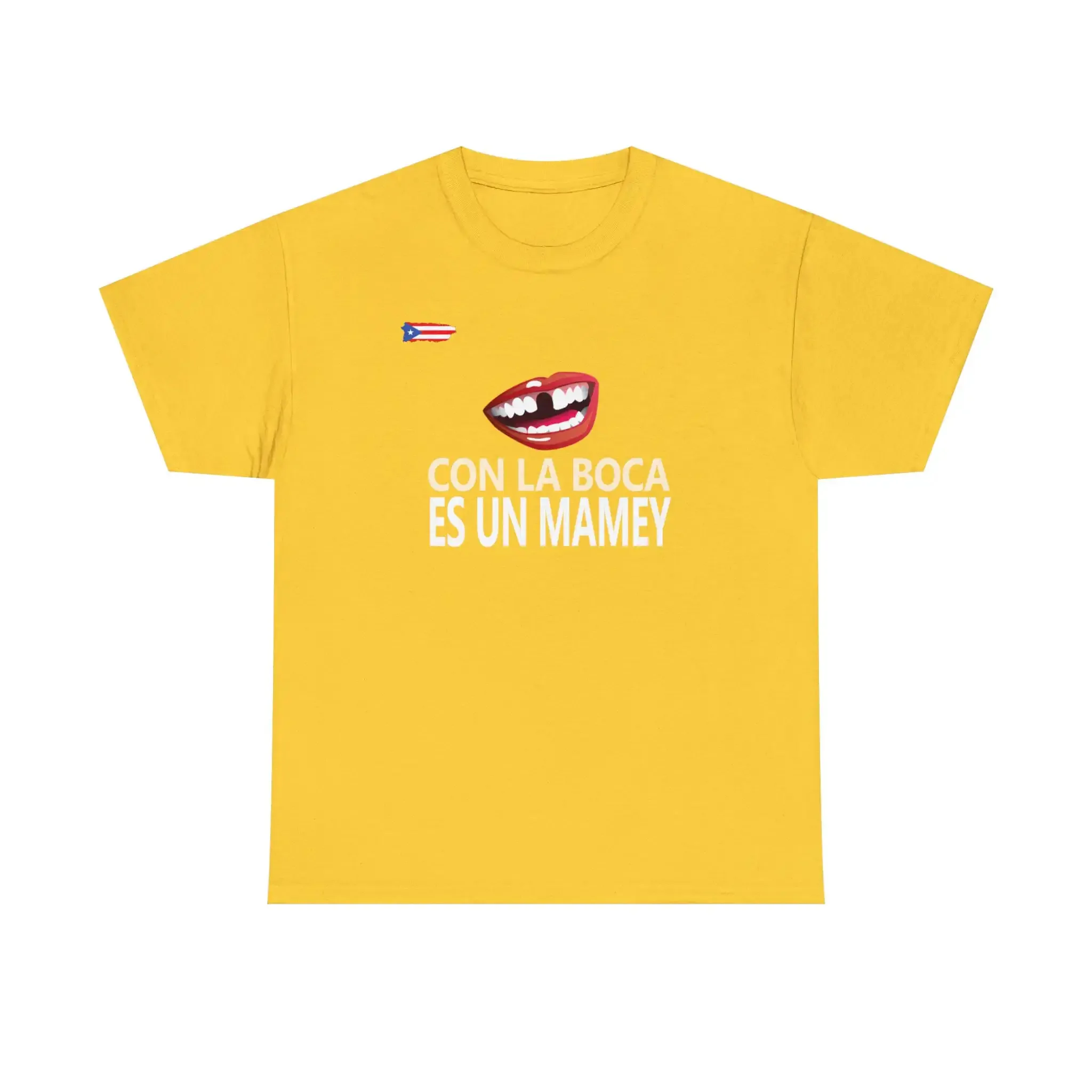 Puerto Rico Con La Boca Es Un Mamey Shirt Demuestra Tu