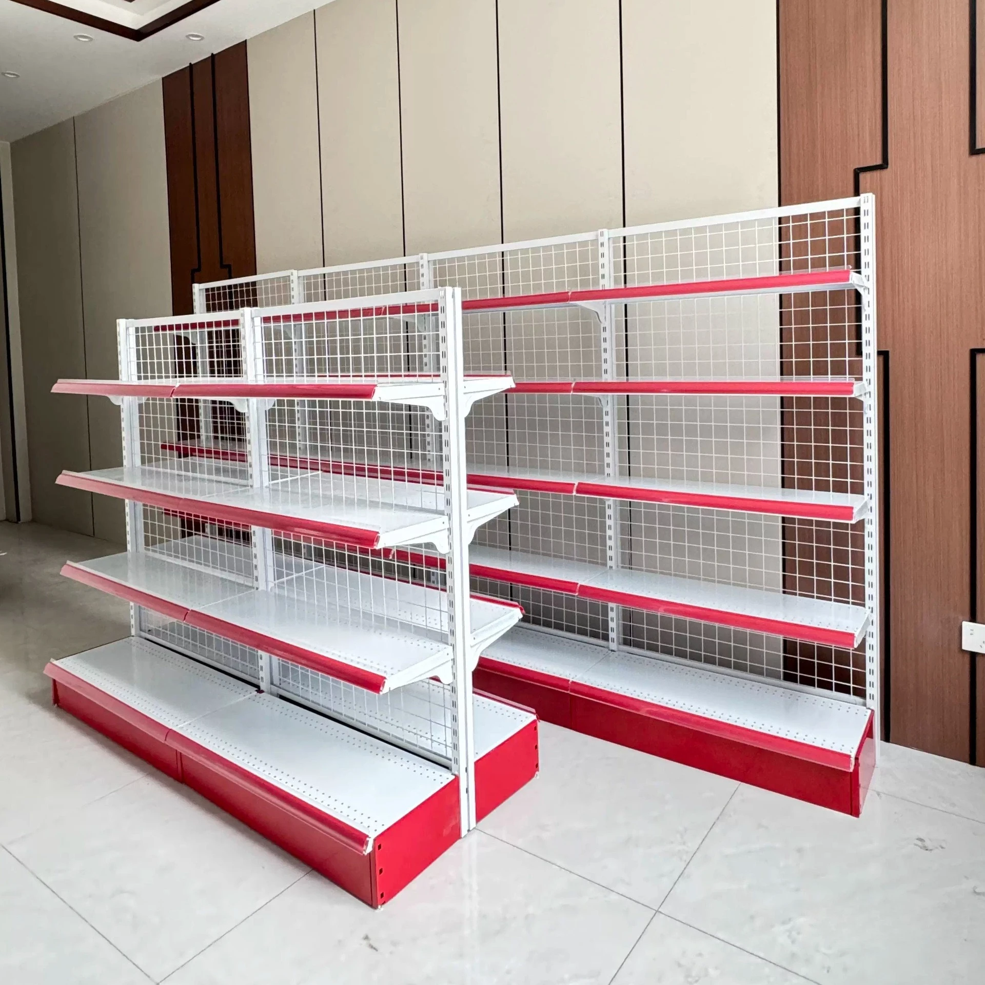 Supermarket shelves Convenience store commissary Snacks display shelves Stationery Fishing gear Single-sided double-sided mesh