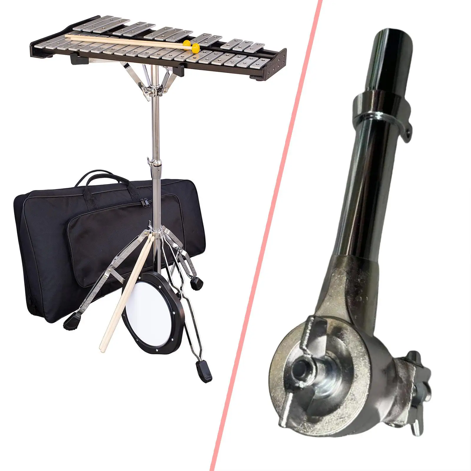 Bekkenarm Klem Armatuur Metalen Professionele Percussie-Instrument Cimbaal Standhouder Ondersteuning Drumverlengklem Houder