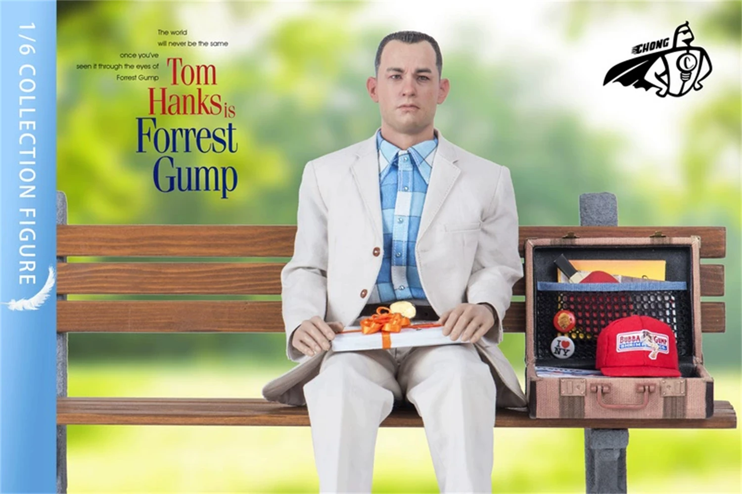 CHONG C003 1:6 Gump Tom Hanks 12inches Action Figure Collection Model Toys