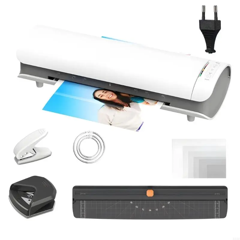 Transportable Laminator with Even Heating Cycle stands Smooth Bubble Complimentary Lamination and Dense Yellow green 896C