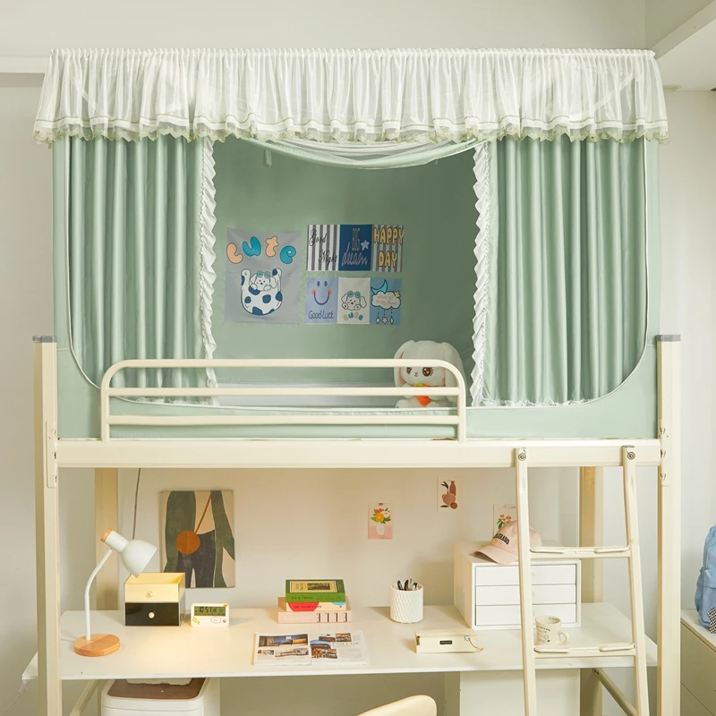 ناموسية للفتيات الطالبات عنبر متكامل عنبر علوي بطابقين سرير تعتيم صغير جديد #2