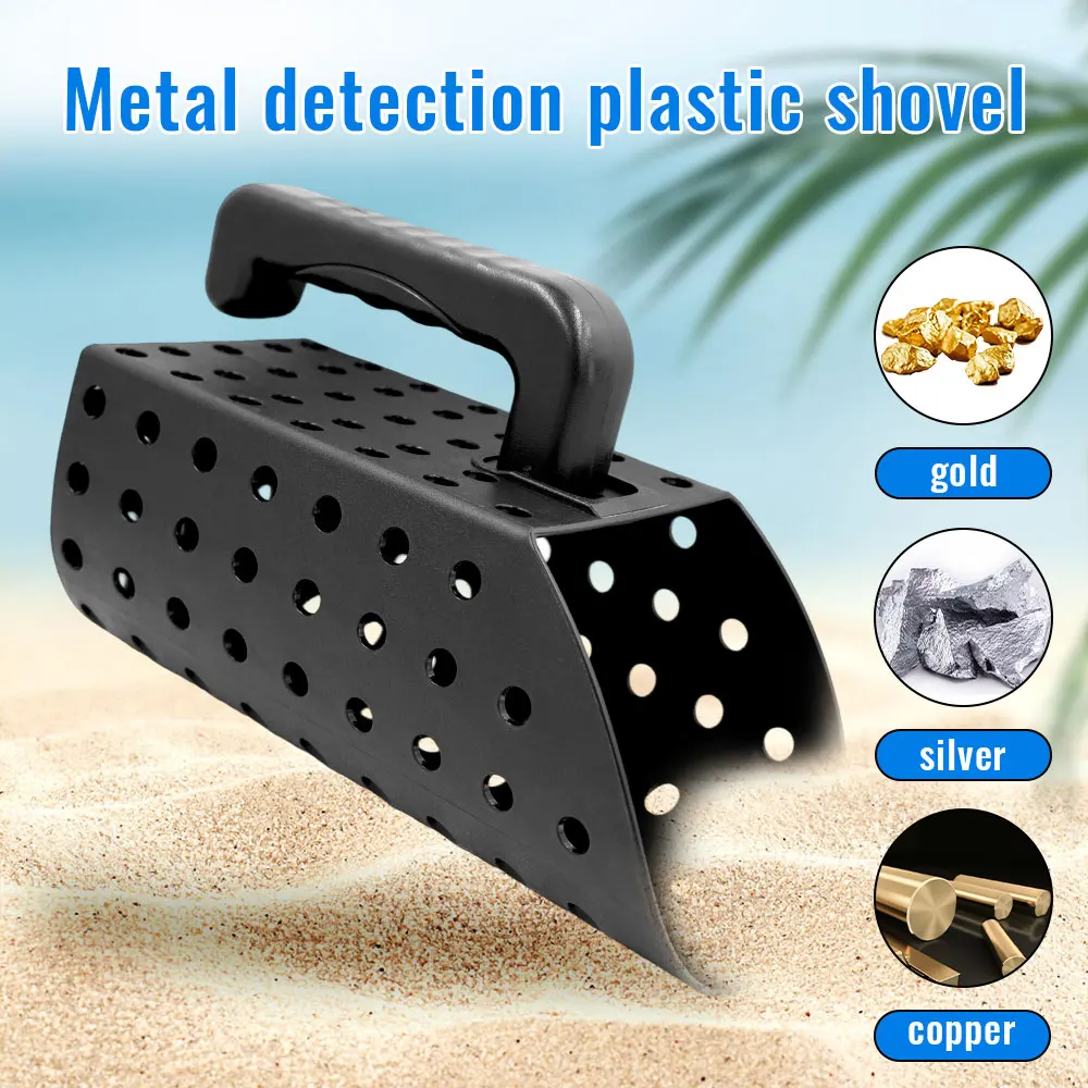 NEW ABS Plastic Beach Shovel Sand Scoop Sand Sifter Metal Detector Sand Scoop Shovel Set for Beach Metal Detecting Accessories