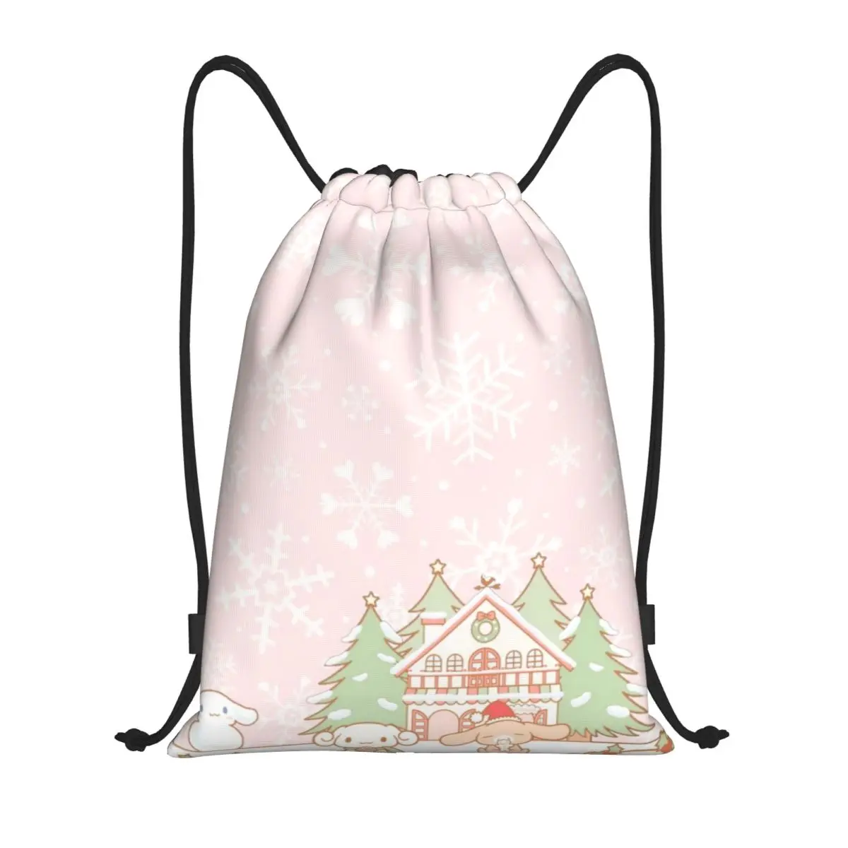 

My Melody Sports Drawstring Backpack Sport Fitness Travel Outdoor Sackpack Large Capacity Gym Swim Beach Bags Basketball Bag