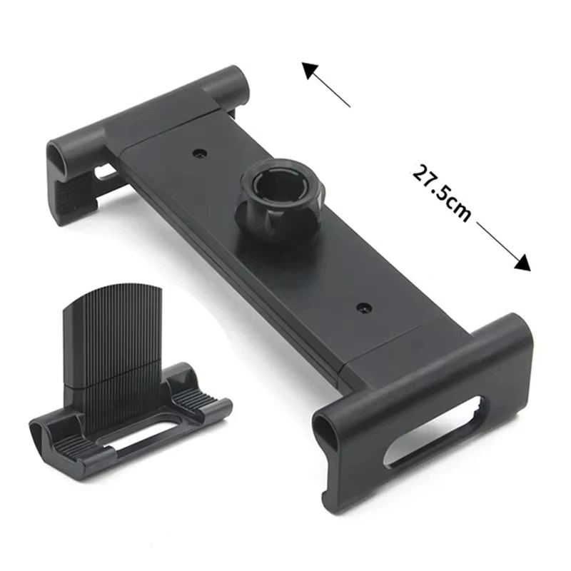 Soporte de Clip Grande para Transmisión Móvil, Base Fija para Trípode, Adaptador Extensible para Tablet con Hebilla