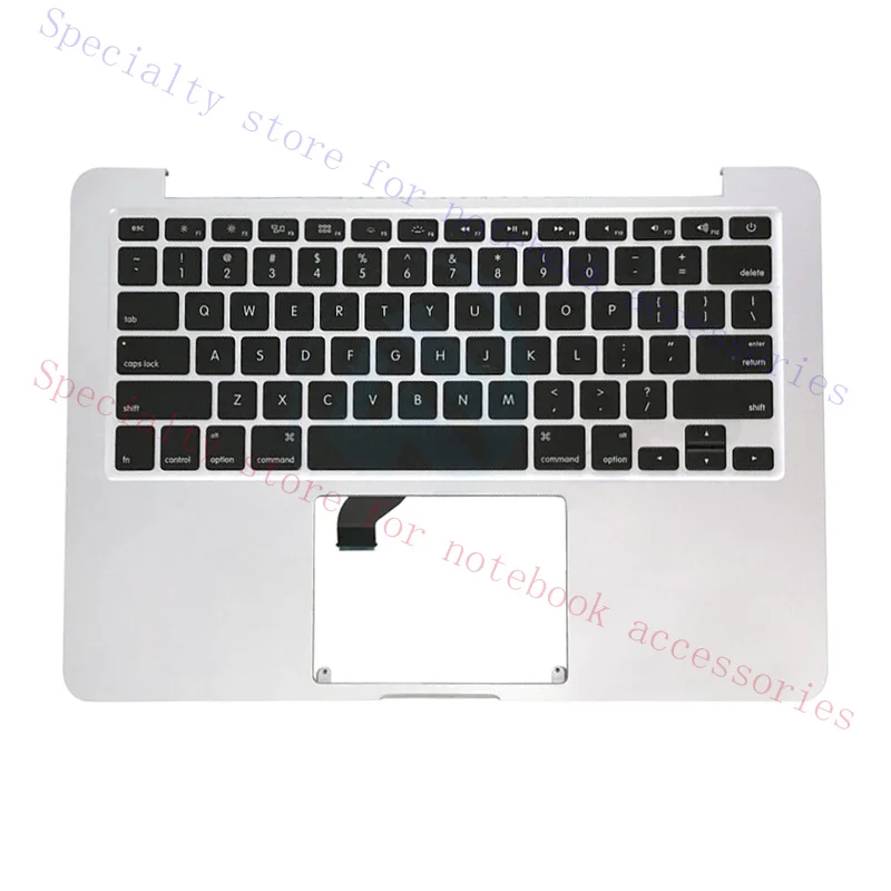 FFF+ New For MacBook Retina Pro 13 A1502 Palmrest Top Case With US Keyboard 2015