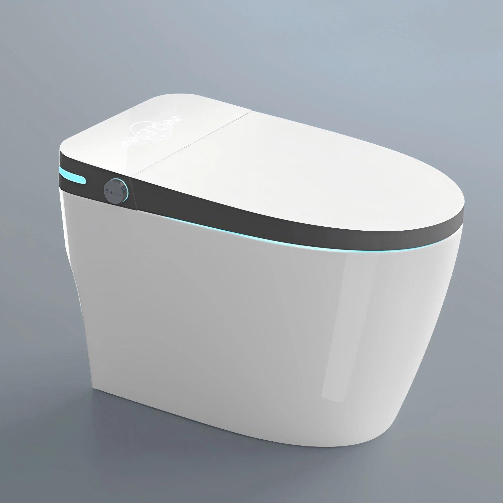 Ceramic Smart Toilet, Automatic Bathroom Smart Toilet