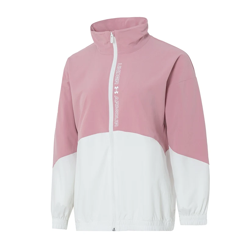 

Женская тканая повседневная куртка с капюшоном Under Armour большого размера 1369890-697