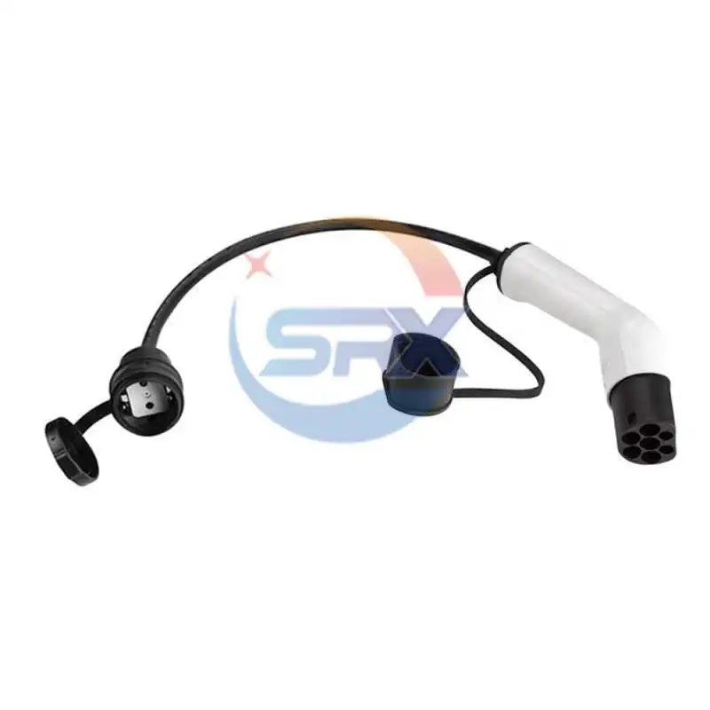 

European Standard 16A New Energy Vehicle Charging Cable Type 2 To Schuko Socket Electric Vehicle Charging Adapter LCD Module