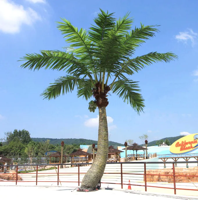 hi-Supermarkets Hotels Cafes and Coffee Shops Decorative Artificial Coconut Trees for Indoor and Outdoor Use