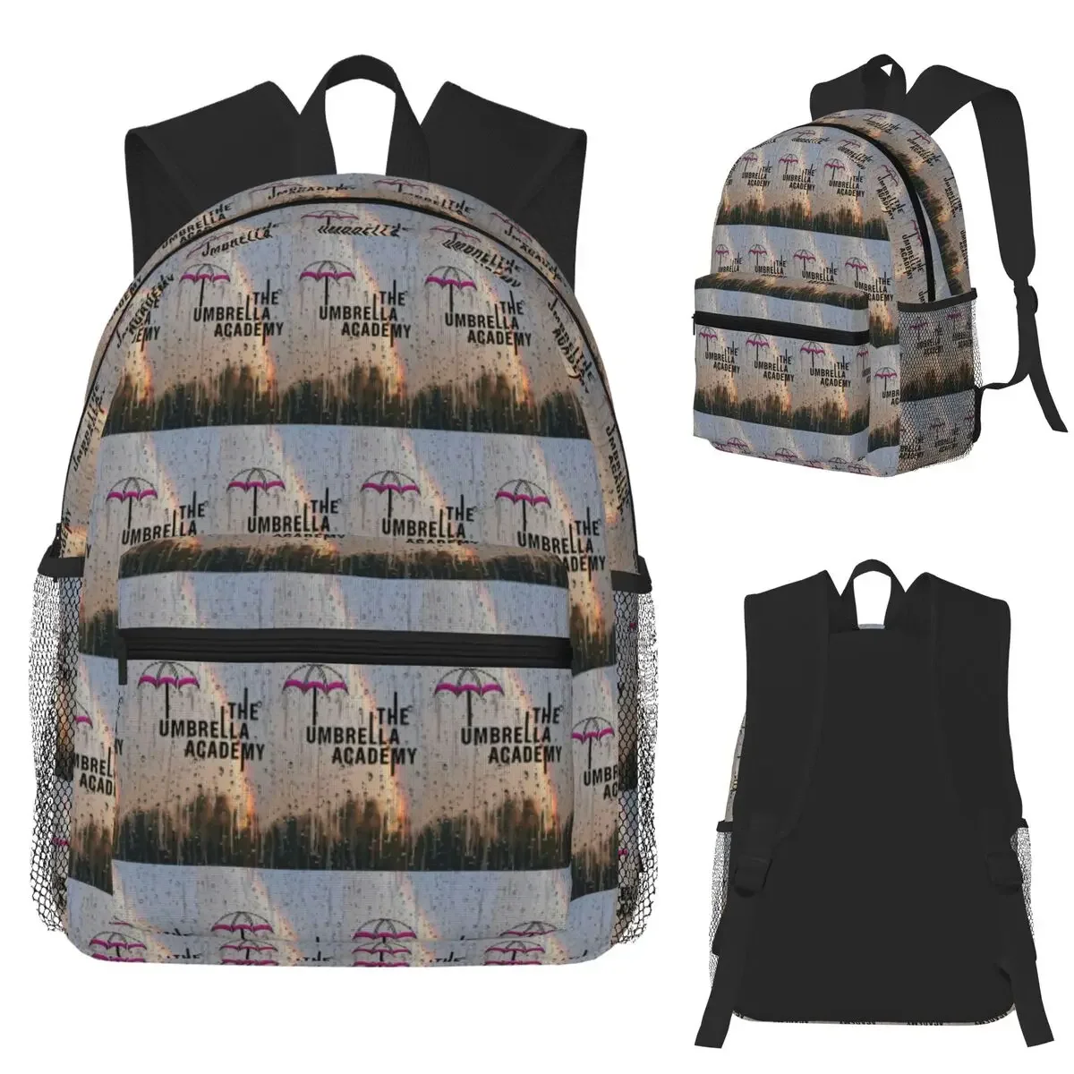 

The Umbrella Academy Tv Student Backpack School Bag Hiking Travel Daypack for Men Women Fashion Bookbag Shoulder Bags