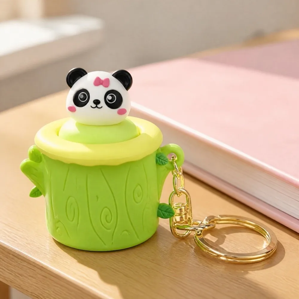 Cute Soft Animal Cup Squeeze Cartoon Elastic Tree Stump Squeeze 3D Frog Cartoon Fidget Doll Gift
