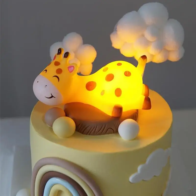 Hoyytu Cute Panda LED Night Light Touch Control Dimmable Soft Light Bedside Lamp for Kids Bedroom Desktop Decor