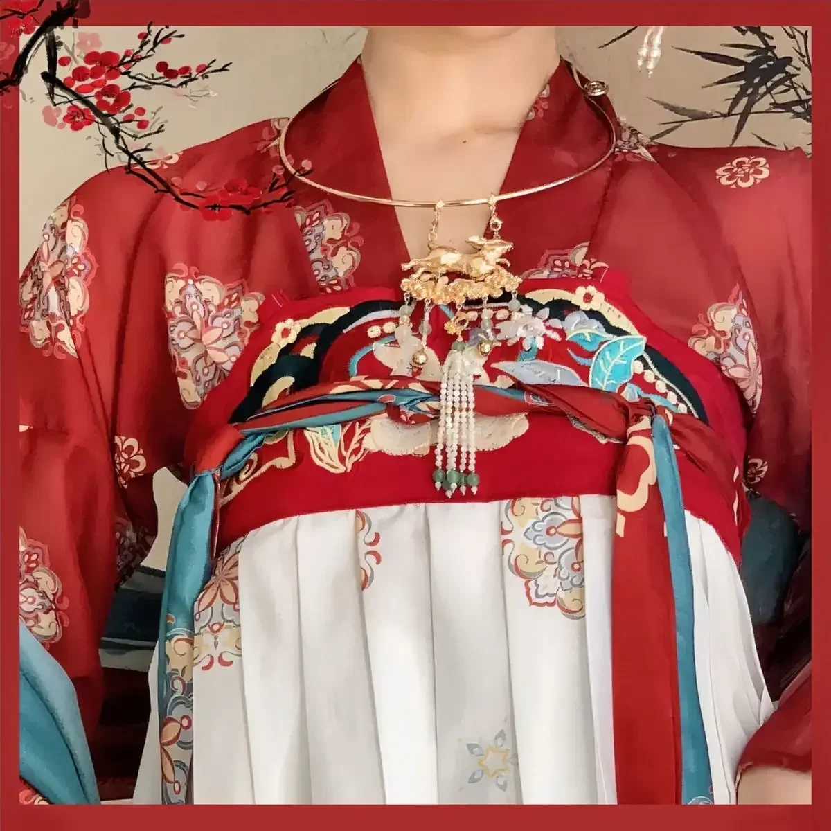 Costume de Cosplay Tang Hanfu Chinois pour Femme, Tenue en Maille, Style Amélioré, Jupe Qipao, 2023