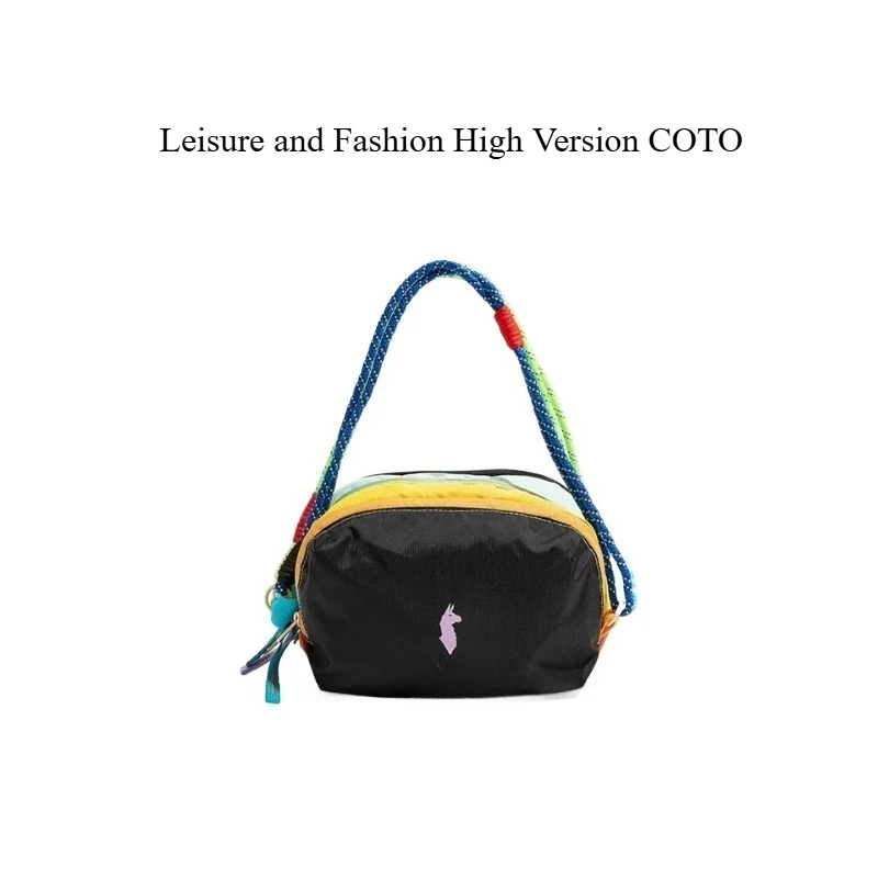 

COTO 5L eisure and Fashion High Version Color Dopamine Collision Wash Collection Bag Travel Outdoor Sports Convenient BagMakeup
