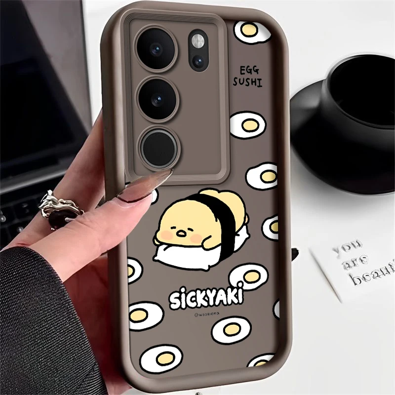 for VIVO Y21A Y19 Y77E PRO X80 Y33T Y21S Y9S 4G Y33S Y53S Y21T soft Lovely shockproof cute girl phone case Casing