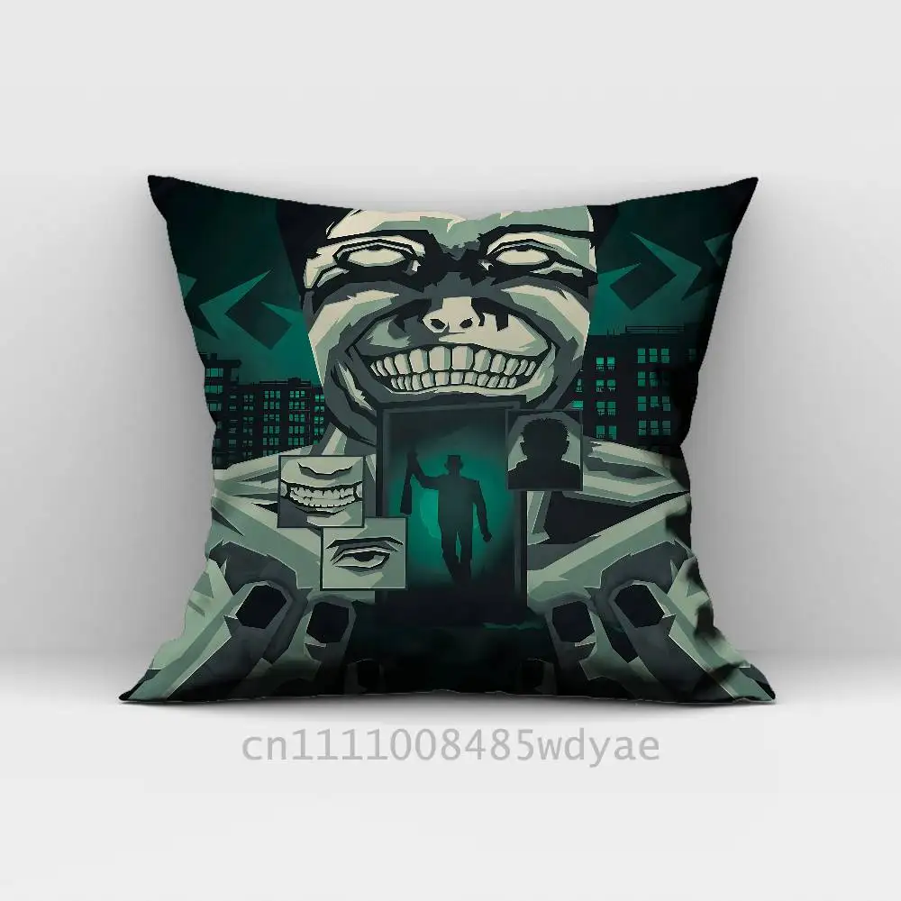 No Im Not a H-Human Pillow Case Living Room Sofa Cushion Cover Suitable For Home Bedroom Room Decoration Family Gift Accessory