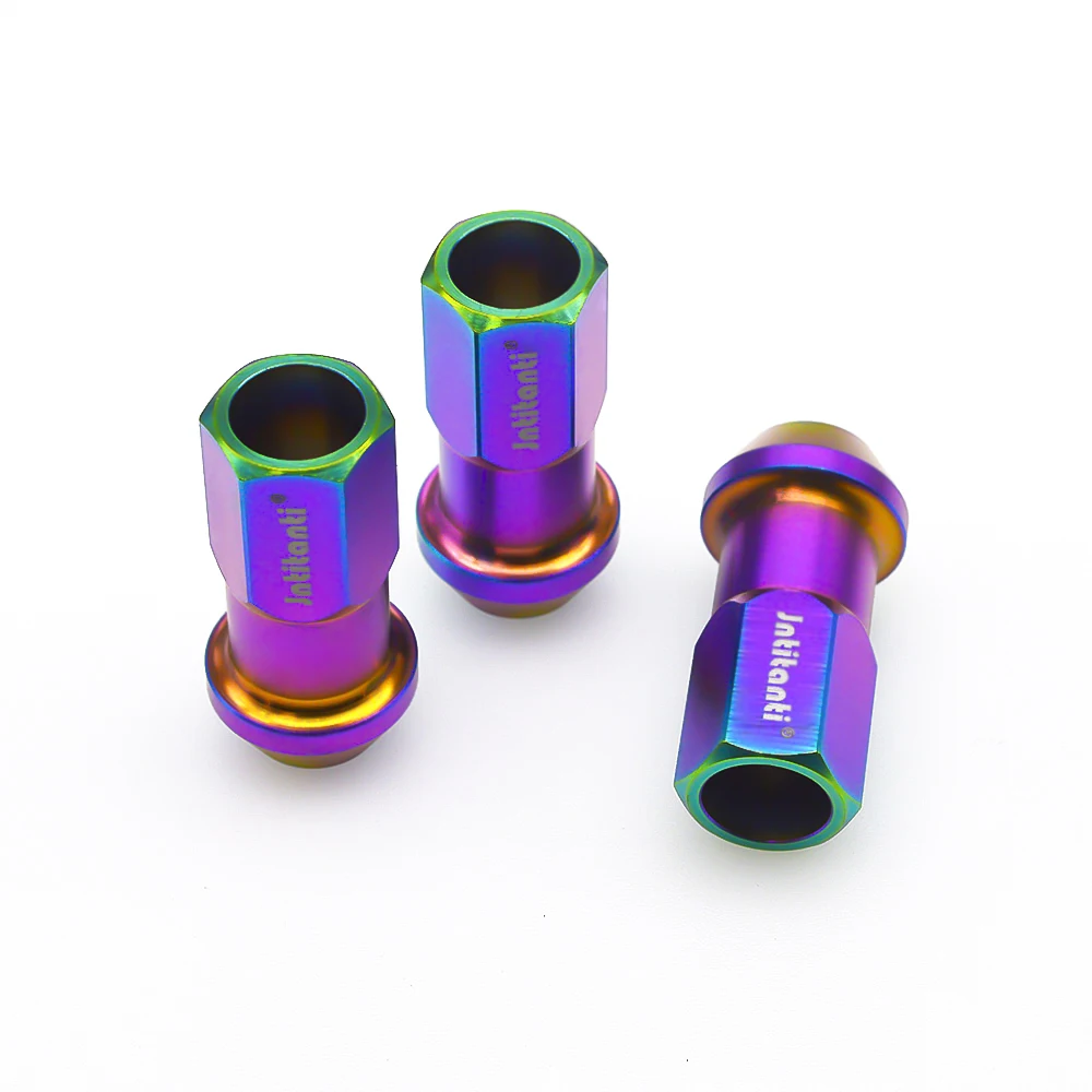 

Гайки колесные Jntitanti, титановые Gr.5, с открытым концом, M12*1.5*45мм, для Toyota, Mazda, Honda, Acura, Scion, Lexus