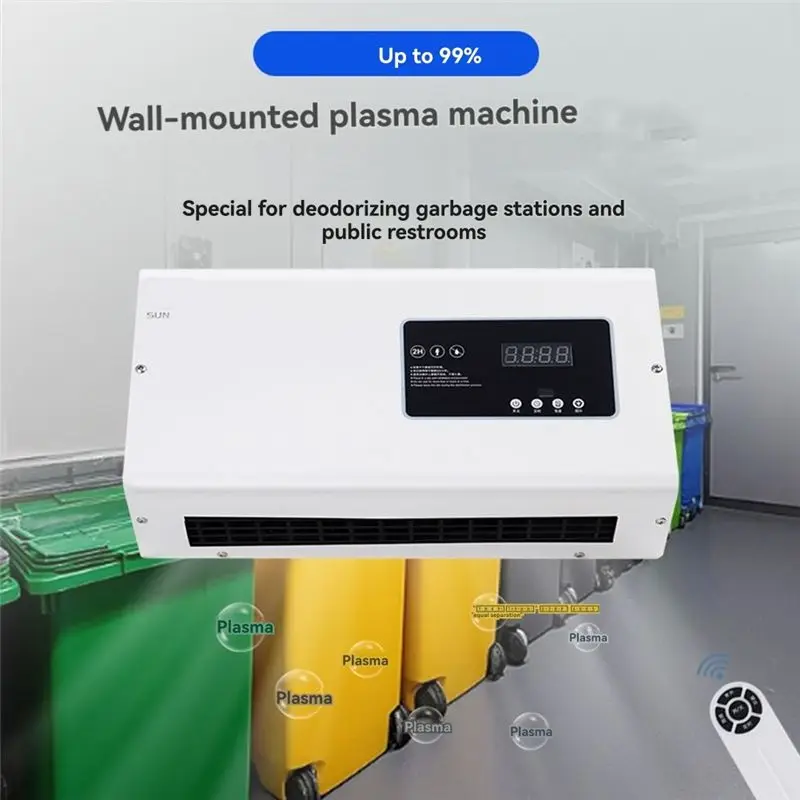 New Shown-220V Air Ionizers For Bedroom Toilet Eliminator For Cat Litter Deodorizer Dog Poof Odor Removal Purifier