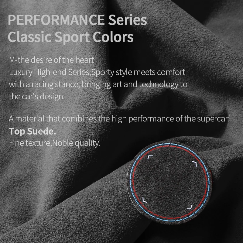 Top Suede For BMW 1er F20 F21 F40 3er F30 F31 F35 3GT F34 Car Multimedia Button Trim Sticker Anti Scratc Car Interior Accessory view 3