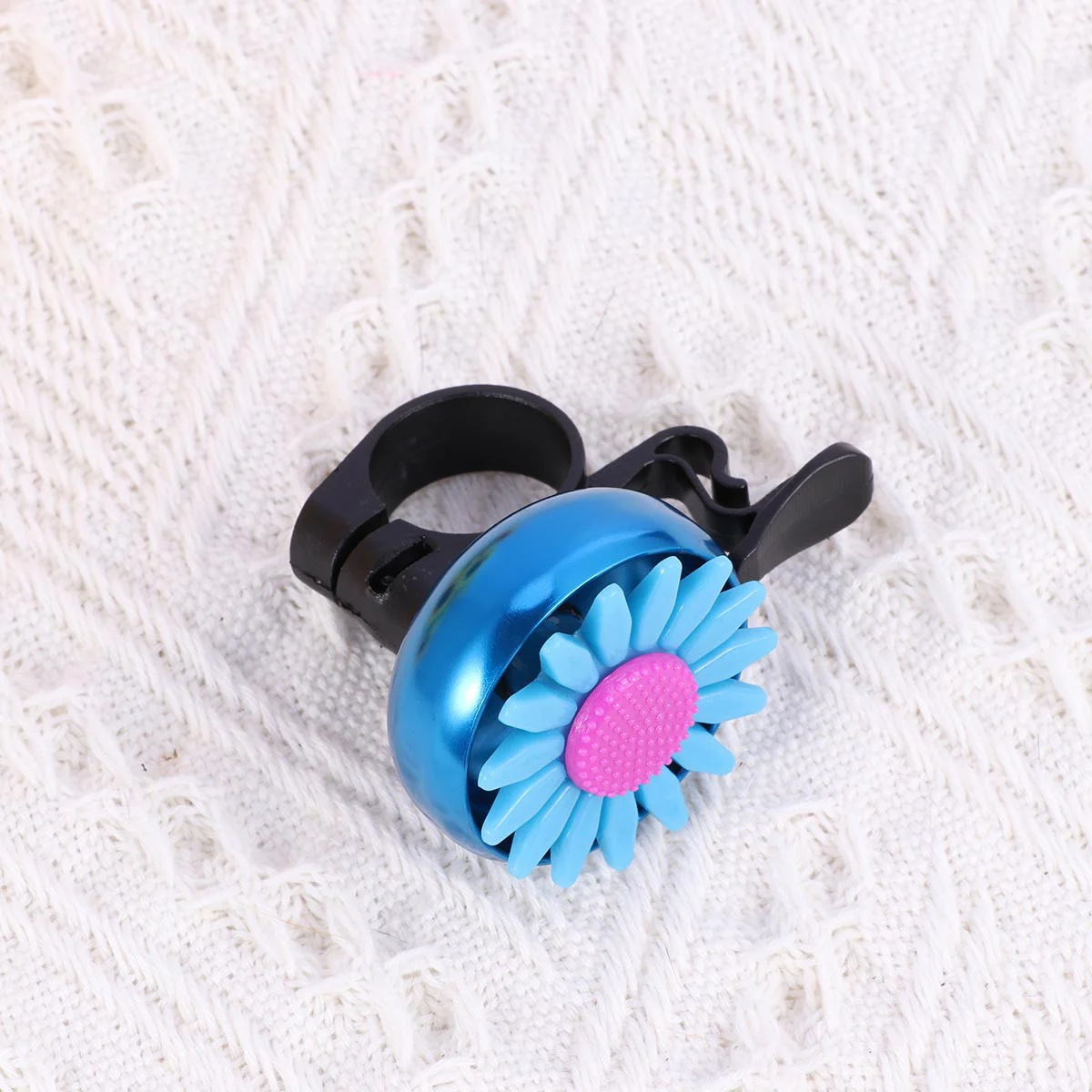 

Sunflower Shaped Bike Bell Kids Children Bell Cycling Bell Handlebar Ring Bell Ringer Horn (Blue)