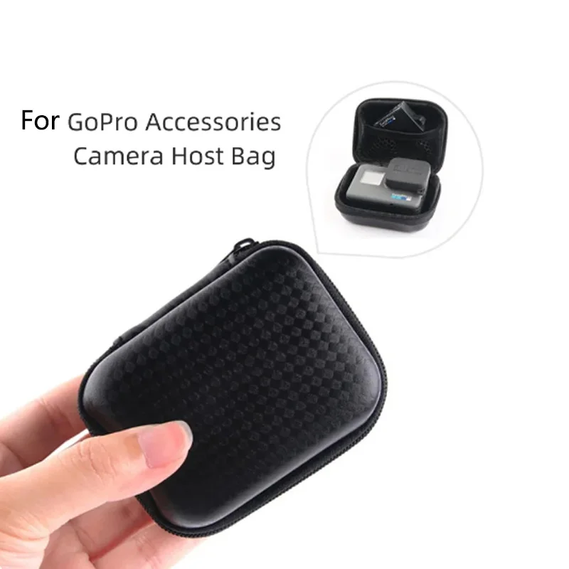 Portable Mini Box for Gopro Hero 12 11 10 9 8 7 6 5 4 XiaoYi 4K SJCAM Sport Camera Waterproof Protective Case Bag Storage Bag