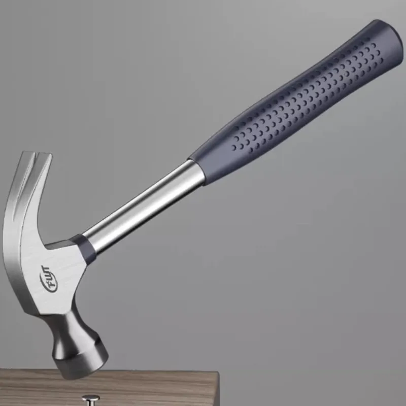 

High Carbon Steel Carpenter Claw Hammer Portable Anti-slip Handle Woodworking Special Claw Hammer Construction Site Hand Tools
