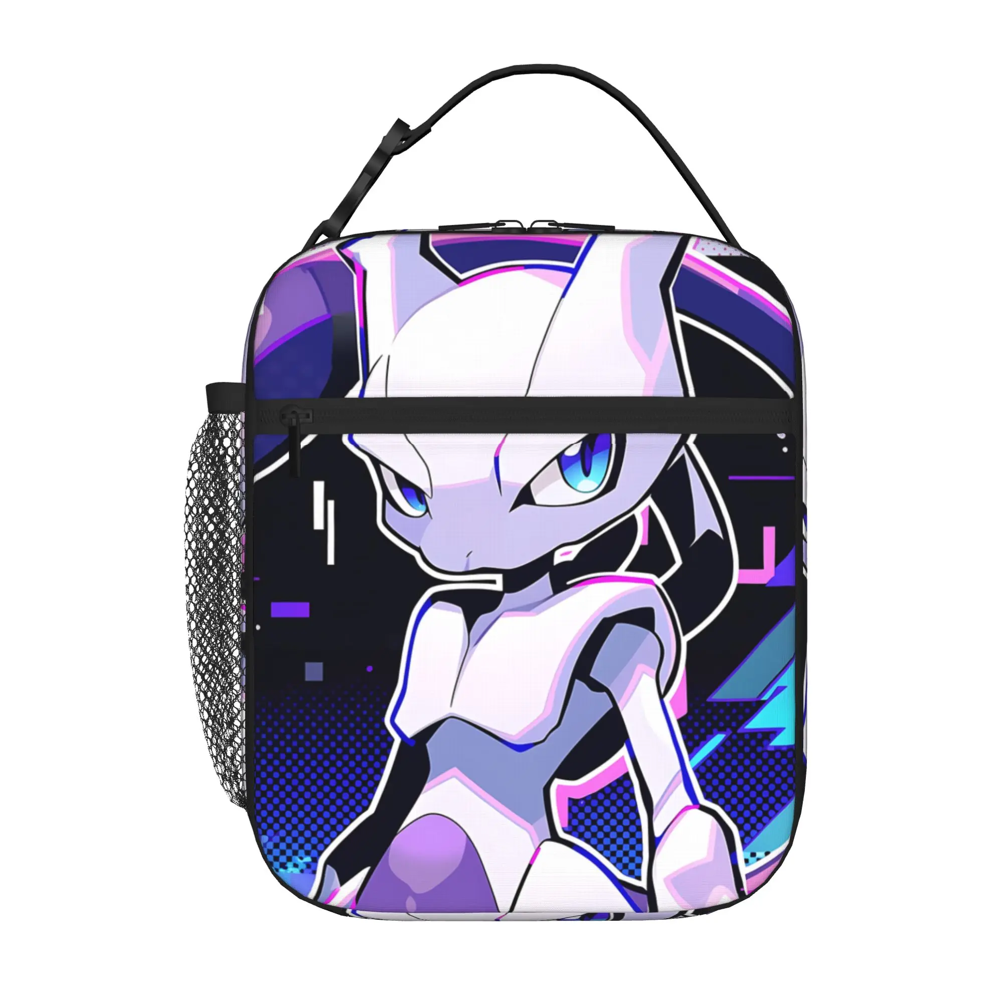 Pokemon Insulated Lunch Bag Meal Pack Rice Bag  bolsa Student Bento Lunch Handbag Insulation