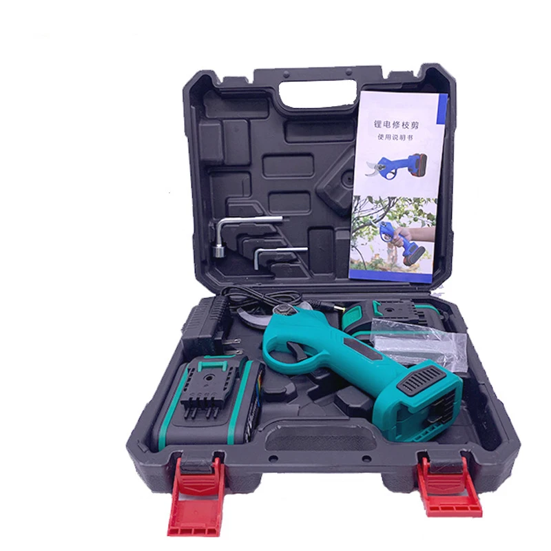 مقص كهربائي لاسلكي قابل لإعادة الشحن، مقصات تشذيب ليثيوم أيون، مقصات تشذيب تعمل بالبطارية