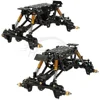 シャーシ付きフレームキットシャーシ,アルミニウム合金,組み立て済み,自動車およびトラックモデル,RCアップグレード,1:24 ax24 axi00003 4