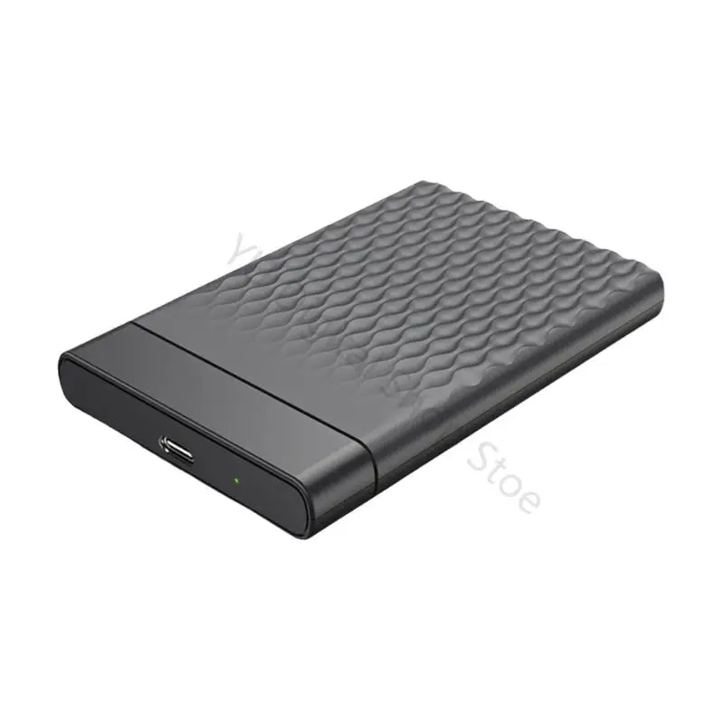 96BA 2.5 Inch Textured Notebook HDD Enclosure for Daily File Transfer and Desk Use