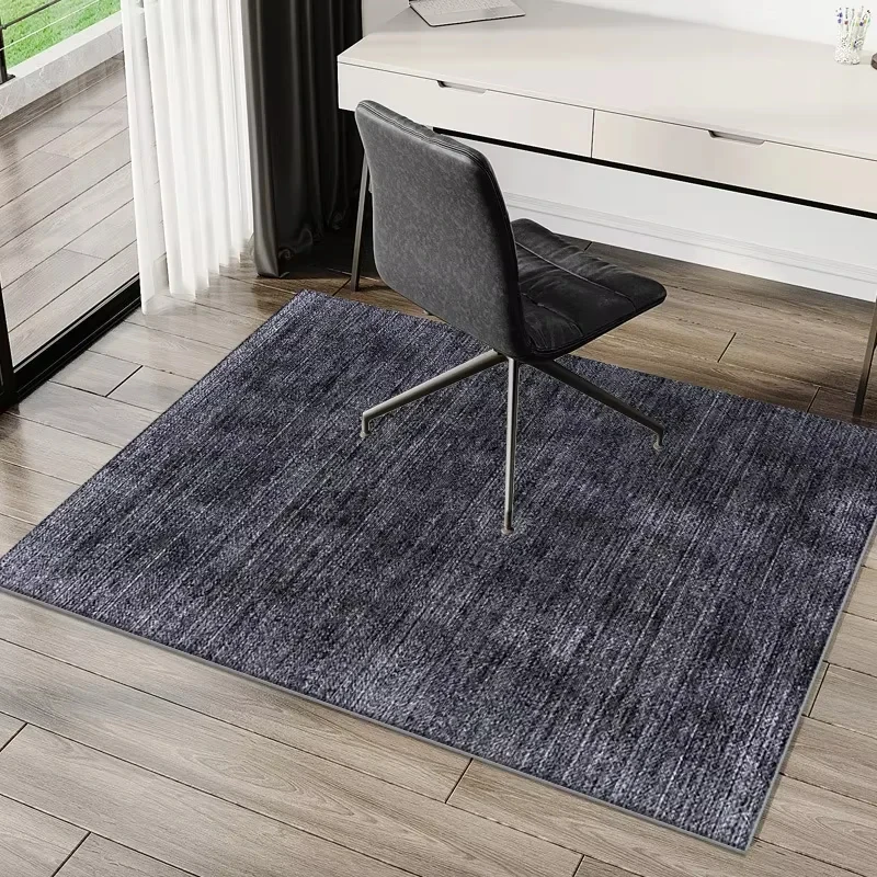VIKAMA Modern Geometric Chair Floor Mat Office Computer Swivel Chair Mat Non Slip Wear-Resistant Bedroom Carpet Home Decoration view 4
