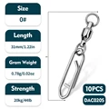 Silvery-size 0