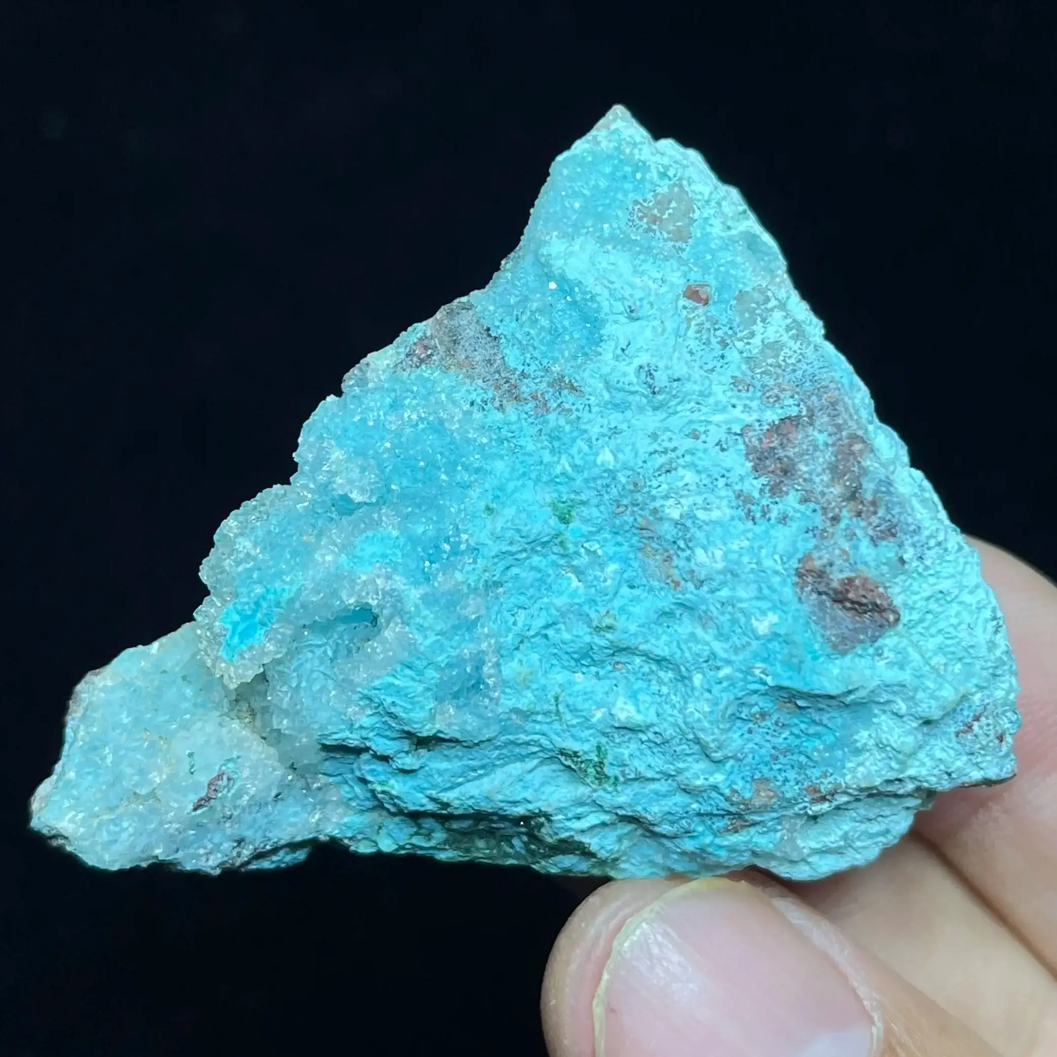 natural hemimorphite Blue stone ore mineral mineral specimens cure crystal gem collection home decoration