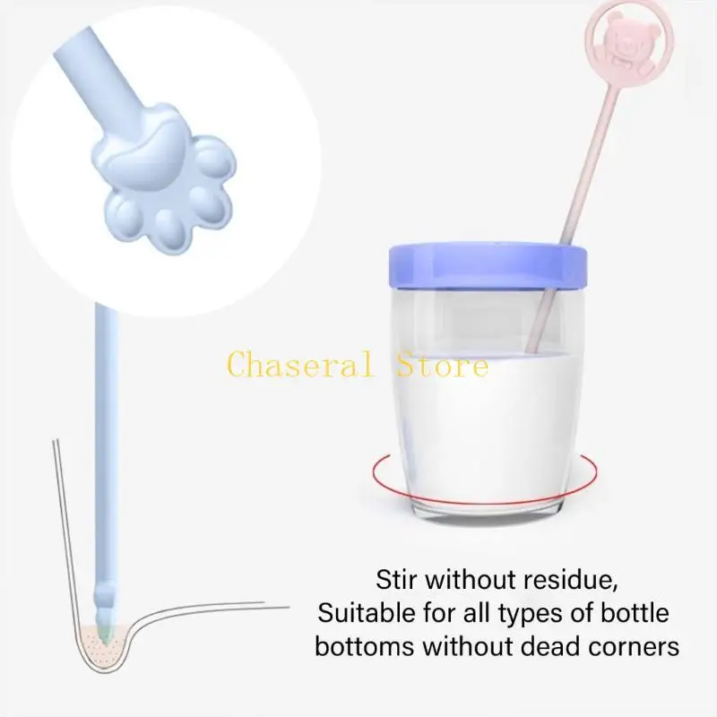 E7CE Easy to Use Infant Formula Mixer Milk Powder Stirrer with Temperature Sensing Technology Easy Cleaning Stir Rod