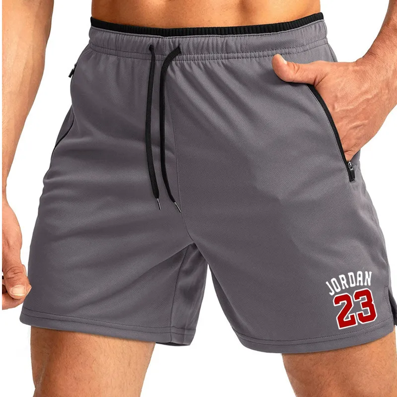 

Летние мужские шорты для спортзала, фитнеса, спортивная одежда с принтом, шорты для бега, мужские дышащие спортивные шорты для бега