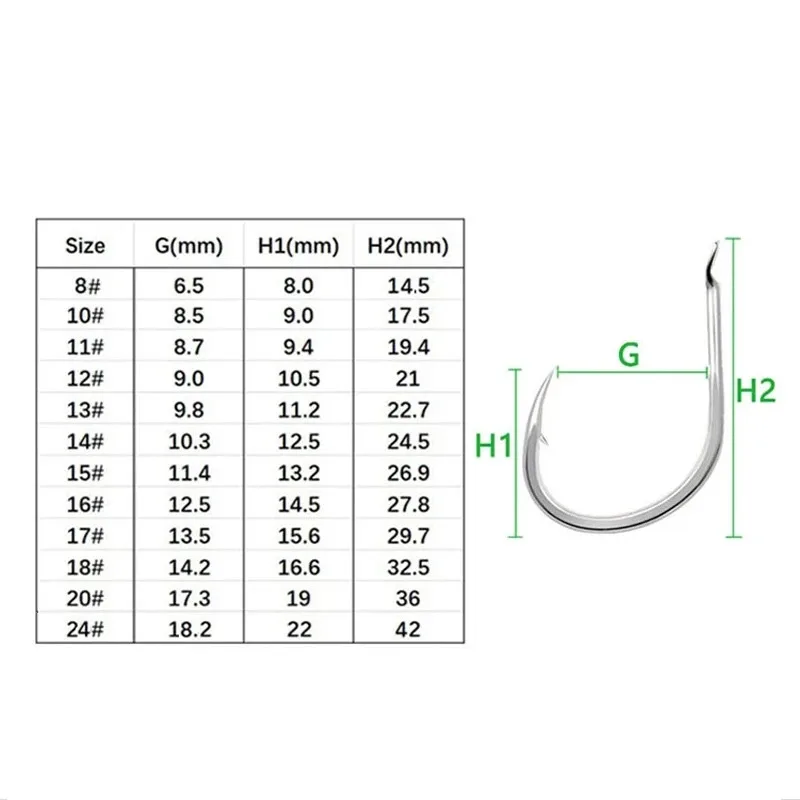 20-100 قطعة القفز البطيء الصيد تركيبات هوك مساعد مع شوكة تركيبات واحدة هوك خط ريشة Pesca عالية الكربون الصلب علف الاسماك #5