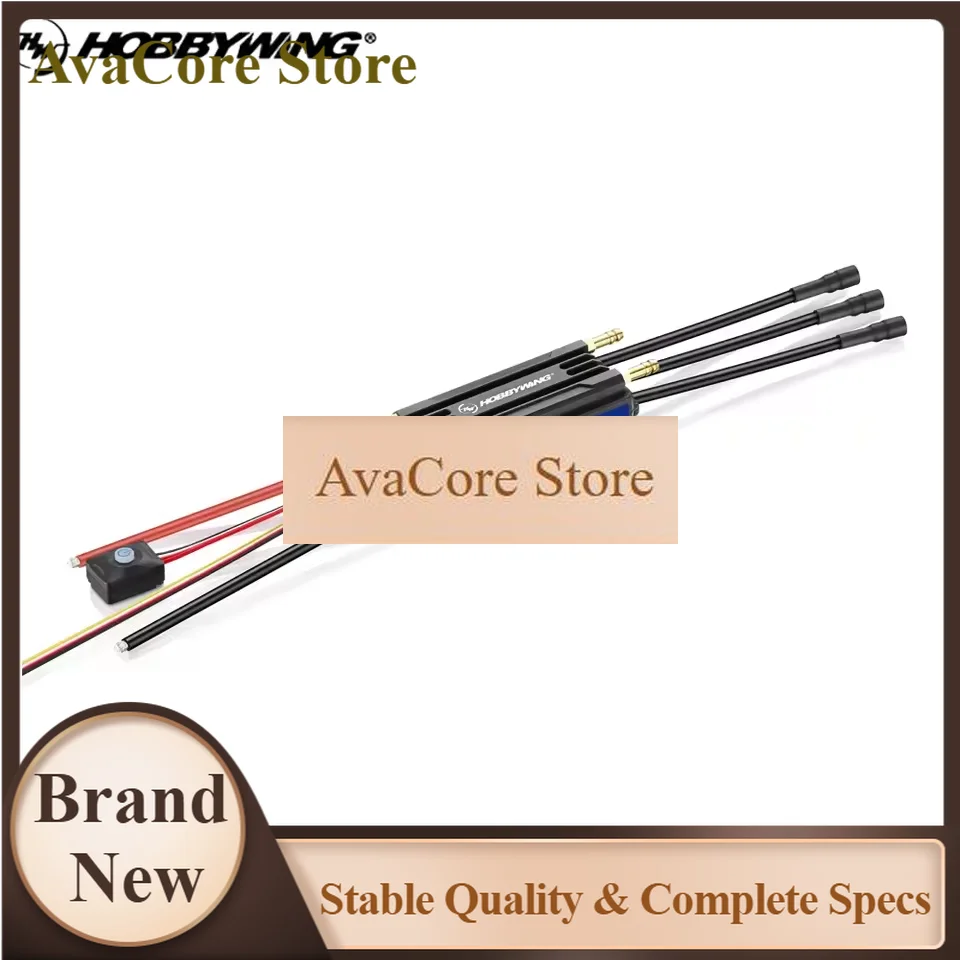 AvaCoreHobbywing Seaking 160A V4 ESC ESC Built-in BEC LP67 Fully Waterproof Design For RC Boat