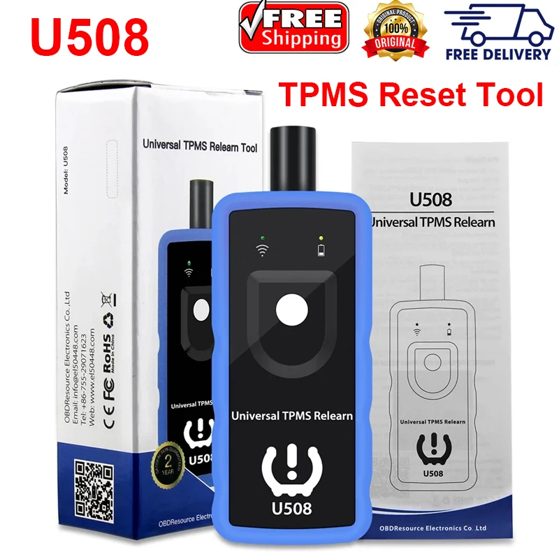 Universal Car TPMS Reset Tool U508 Car Tire Pressure Monitoring Sensor Relearn Tool For Ford Opel BMW Jeep GMC Chevrolet