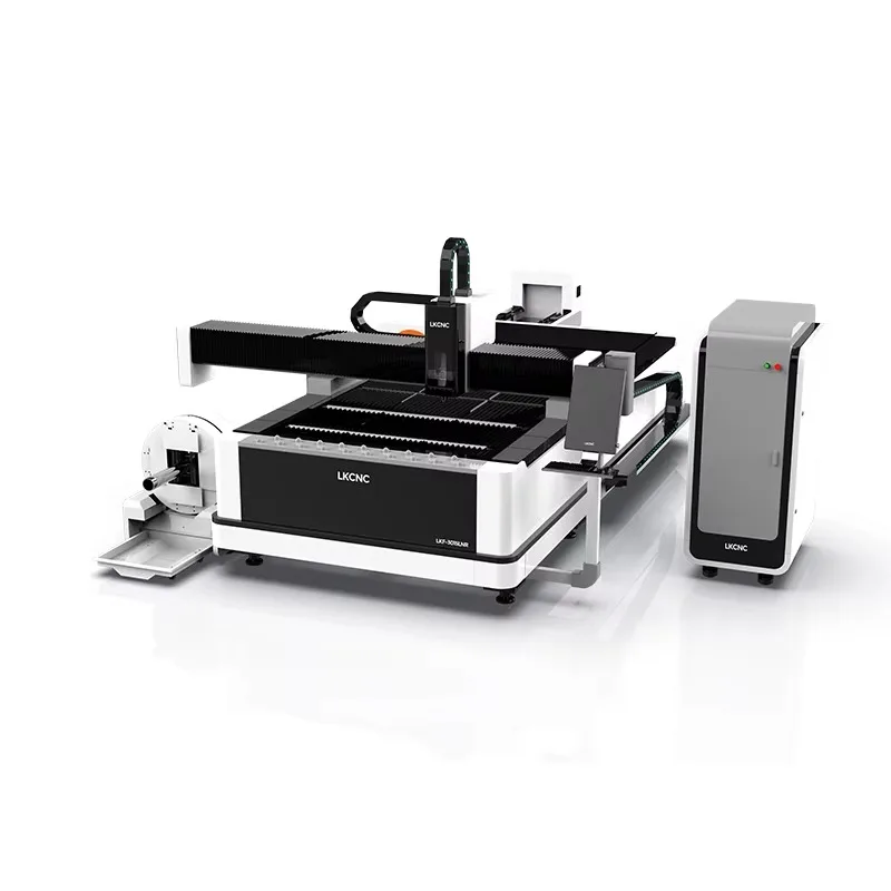 [الأكثر مبيعًا] آلة قطع الألواح المعدنية والألواح المعدنية الأساسية LKF3015LNR، مناسبة لأنابيب قطرها 240 مم.