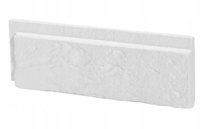 Gipsteen met muurvoeg 22,2x7,4 cm 0,49 m2 Witte decoratieve baksteen voor interieur