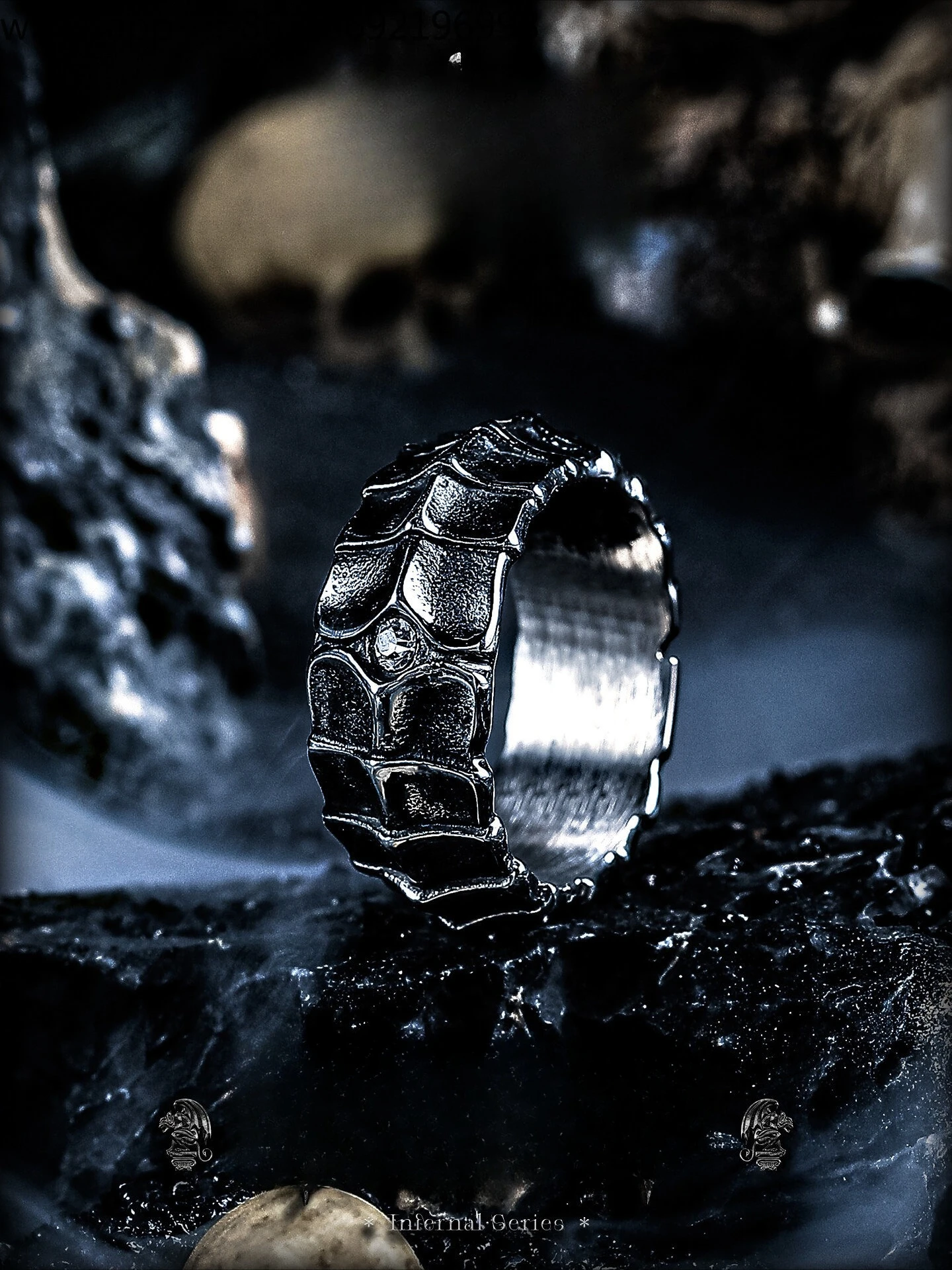 

[Stranded] Niche Design Ring Male Personality Titanium Steel Ring Cold Wind Fashion