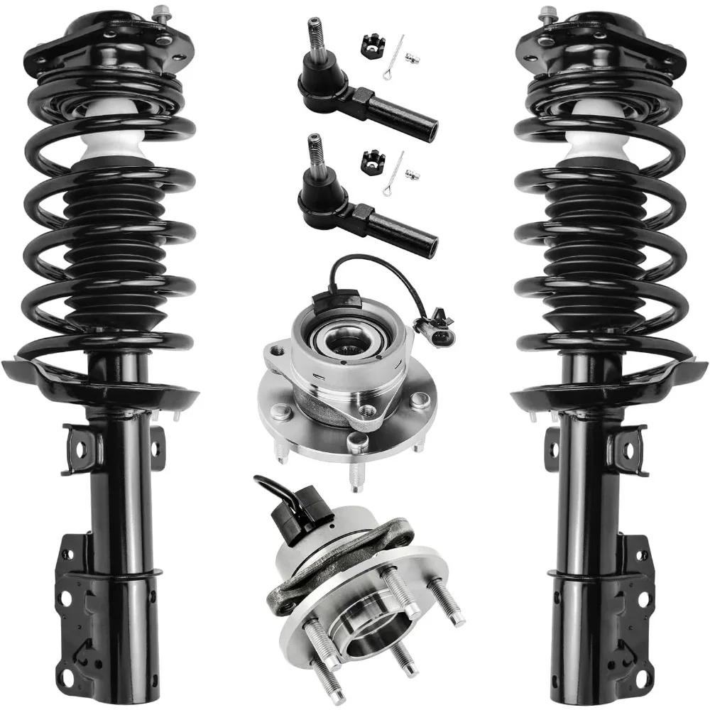 

- Комплект передней подвески из 6 предметов для Chevy Cobalt 2006-2011 HHR 2007-2009 Pontiac G5 2005-2006 Pursuit 2 Ready Struts с Coi