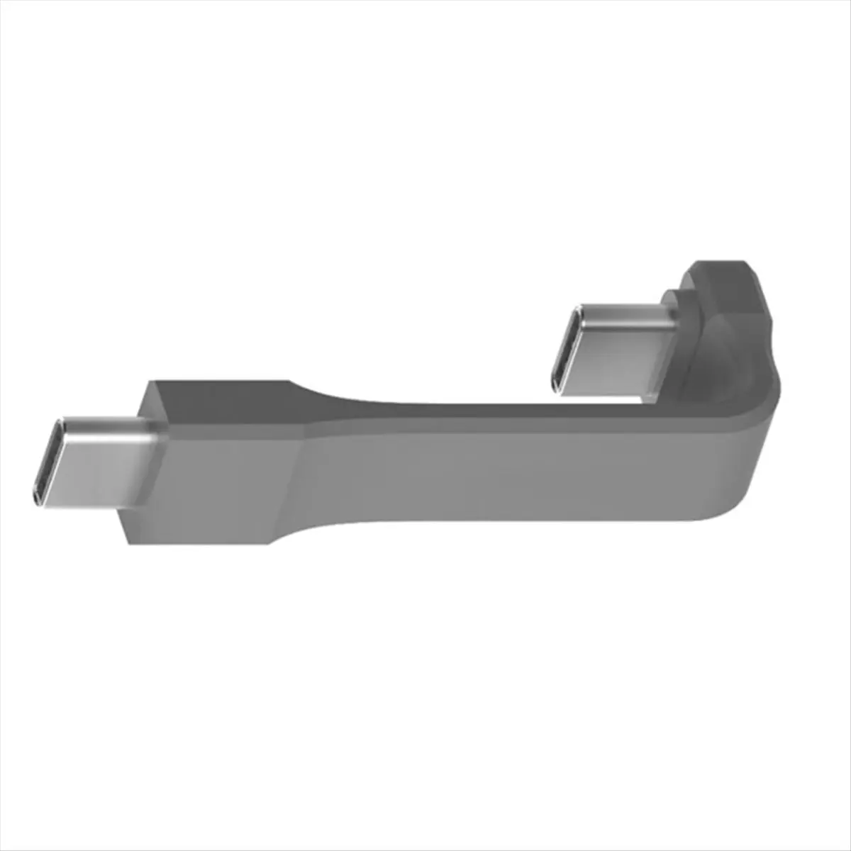 & Top 90 Degree Elbow Data Cable TYPE-C to TYPE-C Full-Function Connection Magnetic Hard Disk Box M2 for Phone Hard-Disk 100W