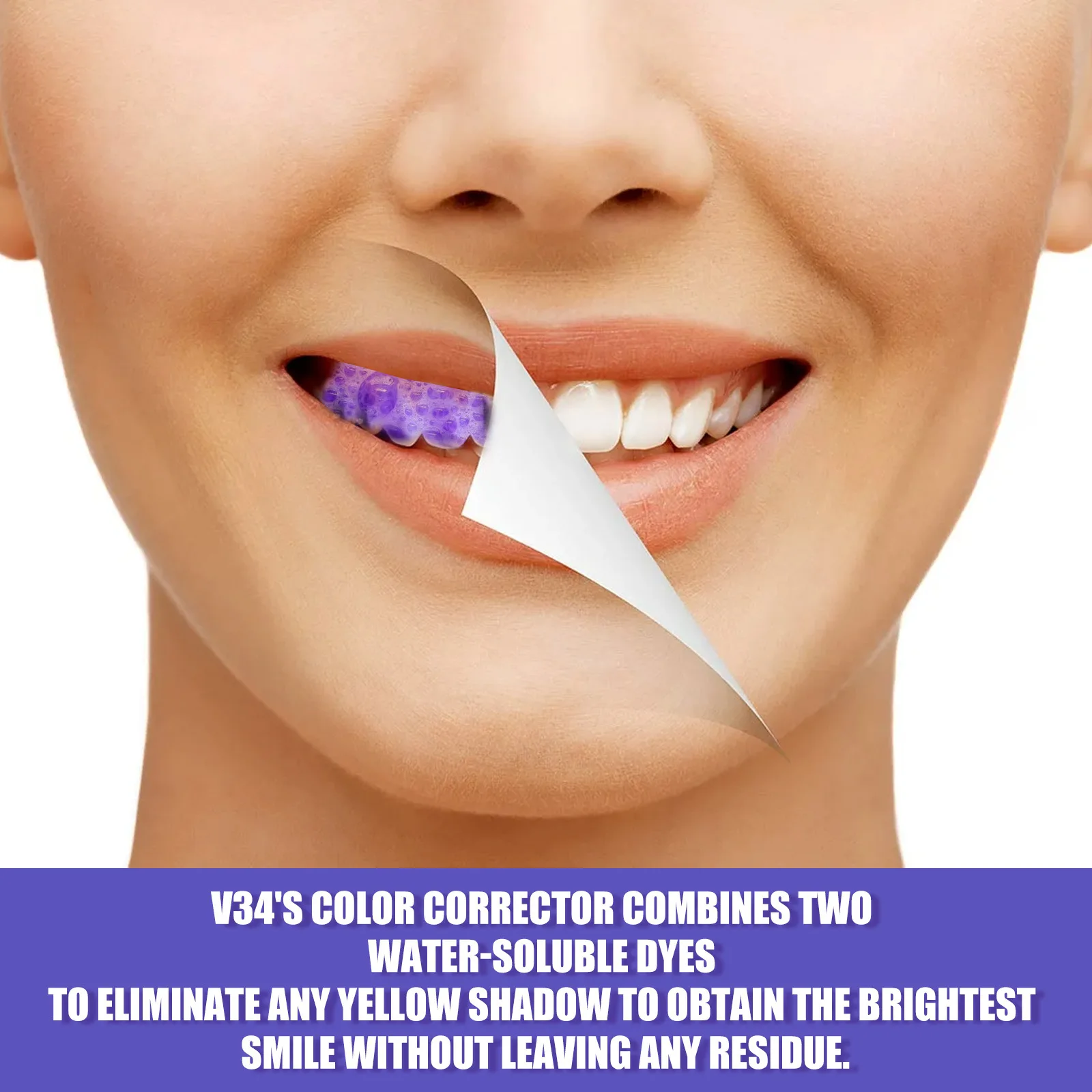 Teeth Whitening Mousse Removes Smoke Tea Coffee Stains Toothpaste Dental Bleaching Deep Cleaning Fresh Breath Oral Hygiene