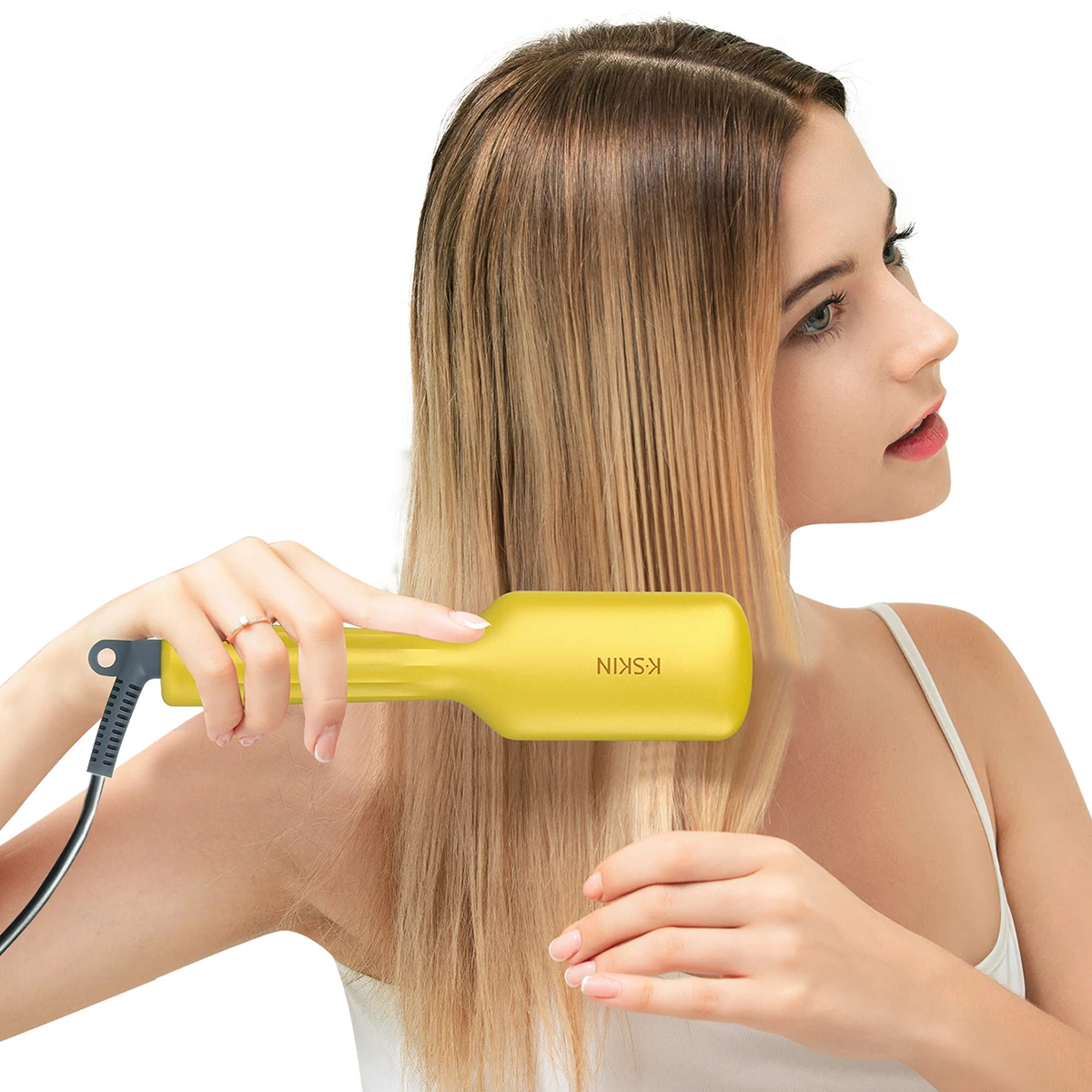 

DropShipping Electric Cute Hair Brush , Anions Fast Hair Care Styling Tools, Heating Straightened Comb